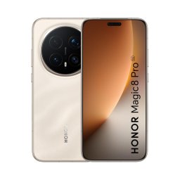 Telefon mobil HonorMagic 8 Pro, 6.71 inch, 5G, Dual SIM, 12GB RAM, 512GB, 50MP/200MP+50MP+50MP, 6270mAh, Auriu