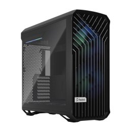 Carcasa Fractal Design Torrent, RGB, Tempered Glass, Light Tint, Negru