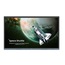 Monitor interactiv BenQ RE6504, 65 inch, 4K UHD, 8ms, IPS, 60Hz, Android 13, Negru