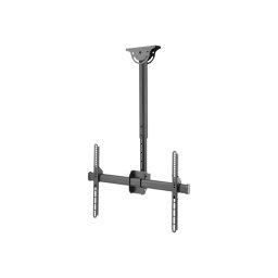 Suport TV universal Digitus DA-90421, cu reglare telescopica a inaltimii, 37″-70″, greutate maxima suportata 50 kg, Negru