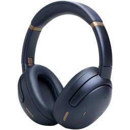 Casti Over-Ear JBL Tour One M3, Wireless, Bluetooth, ANC, Hi-Res, Multipoint, Spatial 360 Sound, Autonomie 70 ore, Albastru