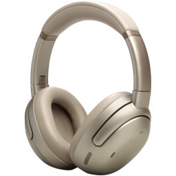 Casti Over-Ear JBL Tour One M3, JBLTOURONEM3LTT, Wireless, Bluetooth, ANC, Hi-Res, Multipoint, Spatial 360 Sound, Autonomie 70 ore, Bej