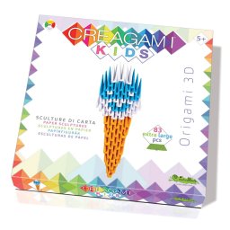 Creagami Kids - Kit Inghetata origami cu 83 piese