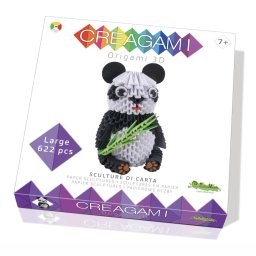 Creagami - Kit Urs Panda origami cu 622 piese
