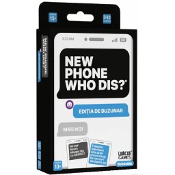 Joc New Phone, Who Dis editia de buzunar, licenta WDYM - joc de petrecere, lb.romana, Varsta 13+ ani, Multicolor