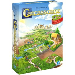 Joc de societatea Carcassonne, editie speciala cu extensia Biserici fortificate din Romania, Varsta 7+ ani, Multicolor