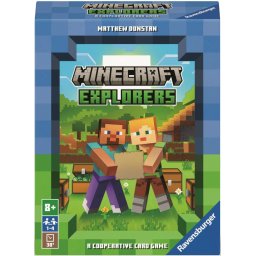 Joc de carti Minecraft Explorers, multilingv incl. RO, Varsta 8+ ani, Multicolor