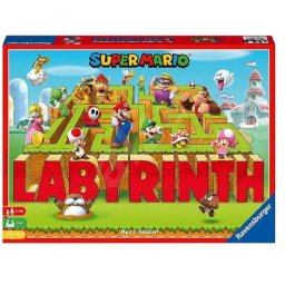 Joc Labyrinth Super Mario, pentru copii de la 7 ani, multilingv incl. RO, Multicolor