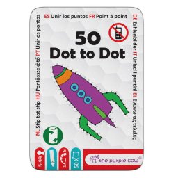 Joc educativ Purple Cow - 50 de imagini punct cu punct, 5+ ani