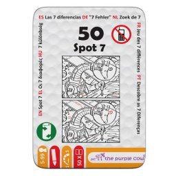 Joc educativ Purple Cow - 50 de provocari: Gaseste detaliul, 8+ ani