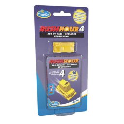 Joc de logica cu 40 de provocari, Thinkfun - Rush Hour Recharge 4, 8+ ani
