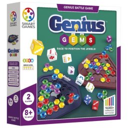 Joc de logica peste 10.000 de provocari Smart Games - Genius Gems, 8+ ani, editia internationala
