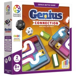 Joc de logica Smart Games - Genius Connection, 8+ ani, editie internationala