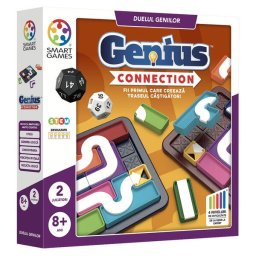 Joc de logica Smart Games - Genius Connection, 8+ ani, limba Romana