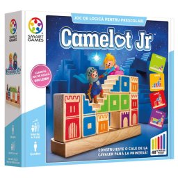 Joc de logica cu 48 de provocari, Smart Games - Camelot Jr., 4+ ani, editie limba romana