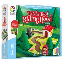 Joc de logica cu 48 de provocari, Smart Games - Little Red Riding Hood - Deluxe, 4+ ani, editie limba Romana