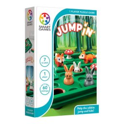 Joc de logica cu 60 de provocari, Smart Games - Jump'In, 7+ ani, editie internationala