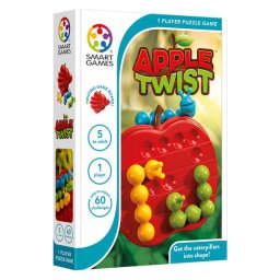 Joc de logica cu 60 de provocari, Smart Games - Apple Twist, 5+ ani, editie internationala