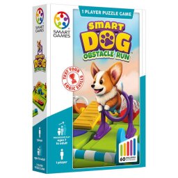 Joc de logica cu 60 de provocari, Smart Games - Smart Dog, 7+ ani, editie internationala