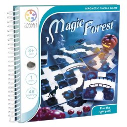 Joc de logica cu 48 de provocari, Smart Games - Magic Forest, 8+ ani, editie internationala