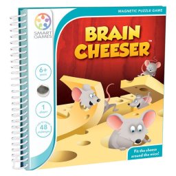 Joc de logica cu 48 de provocari, Smart Games - Brain Cheeser, 6+ ani, editie internationala