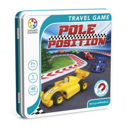 Joc de logica cu 48 de provocari, Smart Games - Pole Position, 7+ ani, editie internationala