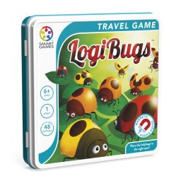 Joc de logica cu 48 de provocari, Smart Games - Logibugs, 6+ ani, editie internationala