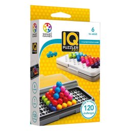 Joc de logica cu 120 de provocari, Smart Games - IQ Puzzler Pro, 6+ ani, editie internationala