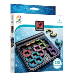 Joc de logica cu 120 de provocari, Smart Games - IQ Digits, 7+ ani, editie internationala