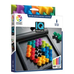 Joc de logica cu 120 de provocari, Smart Games - IQ Perplex, 12+ ani, editie limba Romana