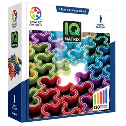 Joc de logica cu 120 de provocari, Smart Games - IQ Matrix, 7+ ani, editie internationala