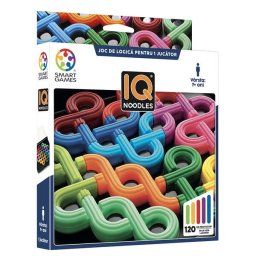 Joc de logica cu 120 de provocari, Smart Games - IQ Noodles, 7+ ani, editie limba Romana