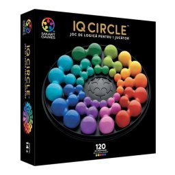 Joc de logica cu 120 de provocari, Smart Games - IQ Deluxe - Circle, 14+ ani, editie limba Romana