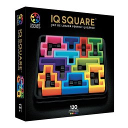 Joc de logica cu 120 de provocari, Smart Games - IQ Deluxe - Square, 14+ ani, editie limba Romana