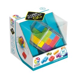 Joc de logica cu 80 de provocari, Smart Games - Cube Puzzler Go, 8+ ani, editie internationala