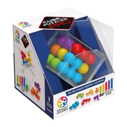 Joc de logica cu 80 de provocari, Smart Games - Cube Puzzler Pro, 10+ ani, editie limba Romana