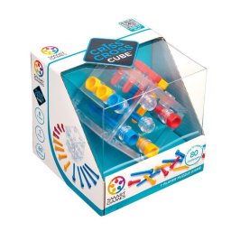 Joc de logica cu 80 de provocari, Smart Games - Criss Cross Cube, 8+ ani, editie internationala