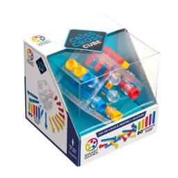 Joc de logica cu 80 de provocari, Smart Games - Criss Cross Cube, 8+ ani, editie limba Romana