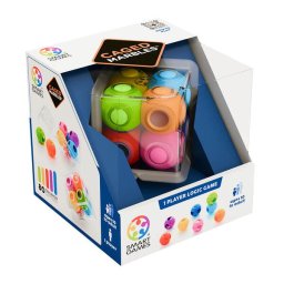 Joc de logica cu 80 de provocari, Smart Games - Caged Marbles, 10+ ani, editie internationala