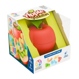 Joc de logica cu 80 de provocari, Smart Games - Apple Puzzler, 8+ ani, editie internationala