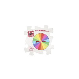 Joc senzorial de miscare, echilibru si coordonare, Muffik - Twister, pentru covorase ortopedice, 3+ ani