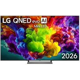 Televizor LG QNED Evo Mini LED 85QNED93B6A, 214 cm, Smart, 4K Ultra HD, 165 Hz, Clasa G (Model2026)