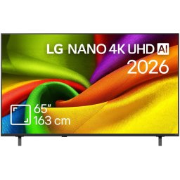Televizor LG LED 65NU850B3LA, 163 cm, Smart, 4K Ultra HD, Clasa F (Model 2026)