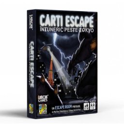 Joc de evadare cooperativ dV GIOCHI, Carti Escape - Intuneric peste Tokyo, 12+ ani