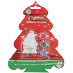 Set Creare Ornament Craciun Mos Craciun DIY - 8,5 cm Grafix GR800015, Varsta 5+ ani