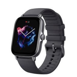 Ceas inteligent Amazfit GTS 3, Android, 250 mAh, Negru
