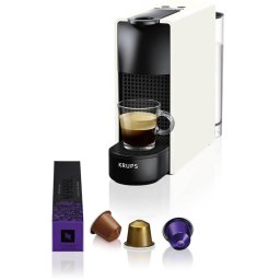 Espressor Krups Nespresso Essenza Mini (XN1101, 1200W, 19bar, aparat cu capsule, Alb