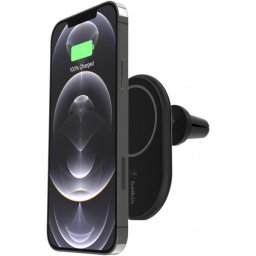 Incarcator Auto Wireless Belkin BoostCharge, 10W, 1.1A, Negru WIC004btBK