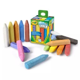 Crayola: Cretă pentru asfalt set cu 16 buc.