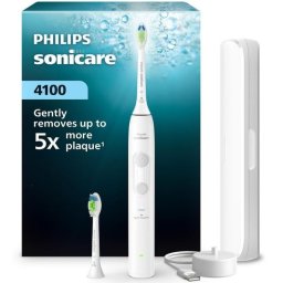 Periuță de dinți electrică sonică PHILIPS HX4044/41, 31.000 mișcări/minut, 2 programe, White
